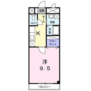 コッティ トント【2階】の間取り