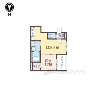 ハーモニーテラス景勝町【2階】の間取り