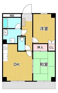 リバティハウスII【3階】の間取り