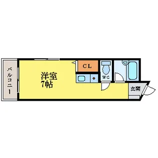 コーポ幸【2階】の間取り
