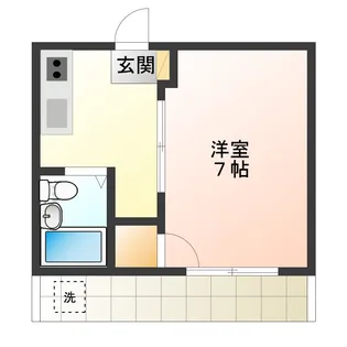 コーポ岡本【2階】の間取り