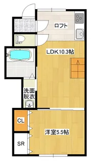 メゾン・デ・パルティール【1階】の間取り