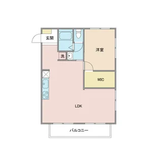 イワタカビル【5階】の間取り