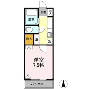 メゾン精 II棟【1階】の間取り