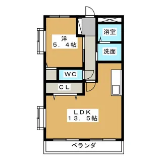 レアールレオン【3階】の間取り