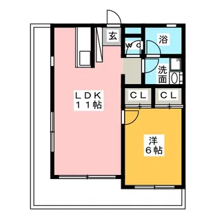 STAGE21【3階】の間取り