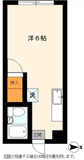 シティハイツ北山【2階】の間取り