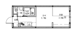広島県広島市南区仁保2【アパート】の間取り