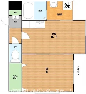 ピコットI【2階】の間取り