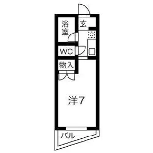 パークサイドヒルズ【2階】の間取り