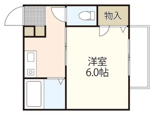 メゾン光【2階】の間取り