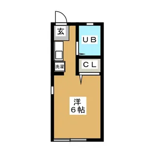 ハイツマツモト【1階】の間取り