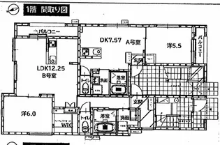 アーナーウッド上石町【2階】の間取り