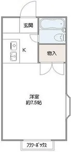 クロノス茅ヶ崎【2階】の間取り