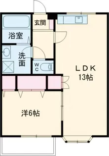 サンシエスタ【2階】の間取り