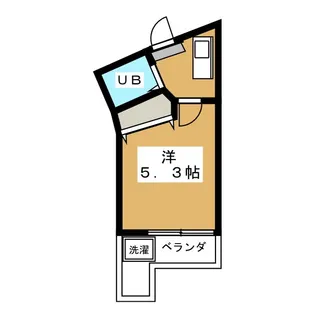 エバーグレース子安【4階】の間取り