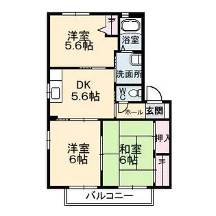 シャーメゾン神原【1階】の間取り