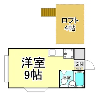 福岡県北九州市門司区梅ノ木町【アパート】の間取り
