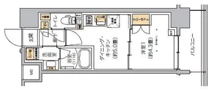 リビオメゾン芝浦【10階】の間取り