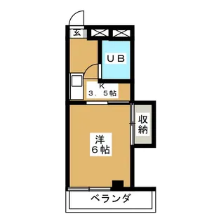 紫水館【2階】の間取り