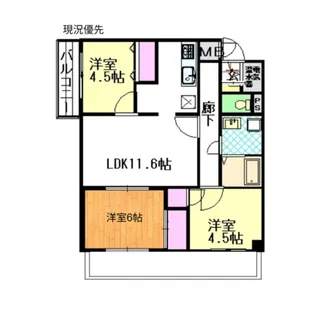 東京都板橋区小豆沢2【マンション】の間取り