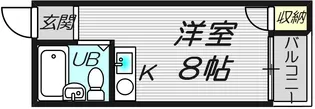 大阪府大阪市旭区中宮3【マンション】の間取り