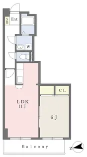 ドルチェ水前寺【2階】の間取り