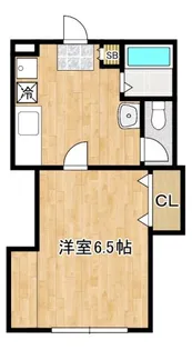 パーシモンヒルズ【2階】の間取り