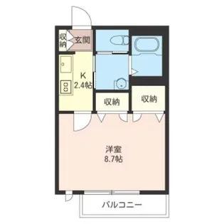 苑苑【1階】の間取り