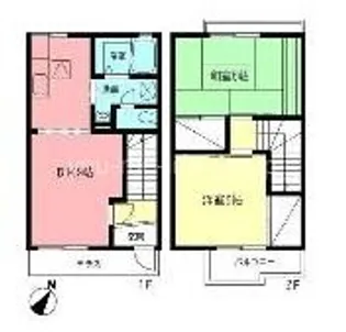 神奈川県南足柄市和田河原【一戸建】の間取り