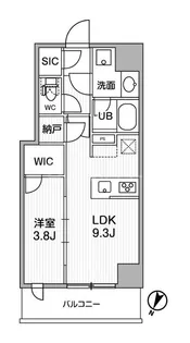 シーズンフラッツ新大塚【3階】の間取り