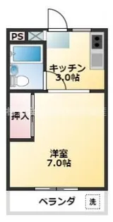 ガーデンHE【2階】の間取り