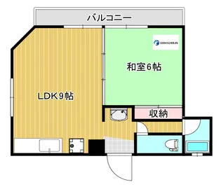 福田コーポ【3階】の間取り