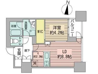 プライムメゾン南2条【14階】の間取り