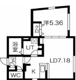 PASEO四谷三丁目【3階】の間取り
