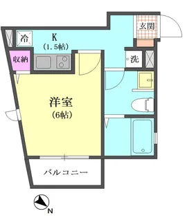 マジェスティ大森【2階】の間取り