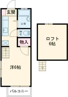 ビッグインうずらの【1階】の間取り