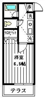 シャインヒルII【1階】の間取り