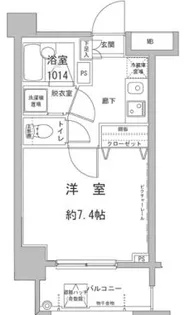 ミリアレジデンス白金台ヒルズ【9階】の間取り