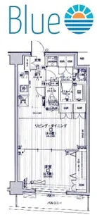 日神デュオステージ蒔田【3階】の間取り