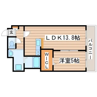 Kanon Sendai【4階】の間取り