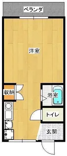 サンライズ 和田山【3階】の間取り