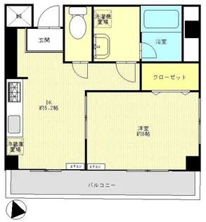 ハートパーク北新宿【2階】の間取り