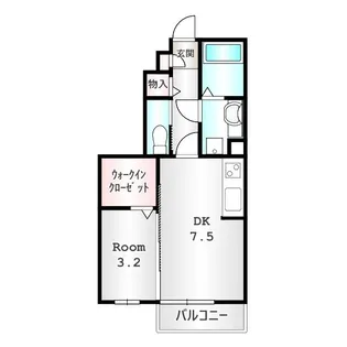 群馬県前橋市古市町2【アパート】の間取り