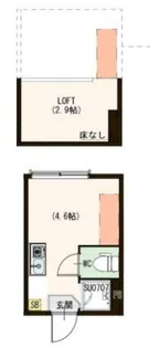 ハーモニーテラス西尾久III【1階】の間取り