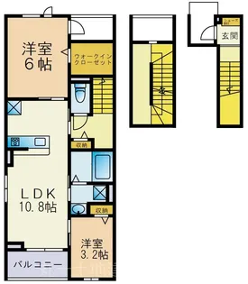 ラメゾン385【3階】の間取り