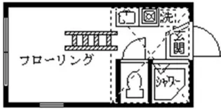 フェリス永和【2階】の間取り