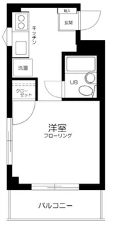 エスポワール品川【4階】の間取り