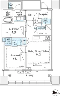 東京都渋谷区宇田川町【マンション】の間取り