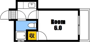 広島県広島市西区三篠北町【マンション】の間取り